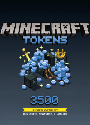 Minecraft: 3500 Token Pack PS4/PS5 (Europe & UK) Key