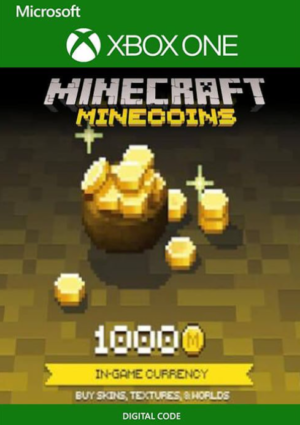 Minecraft 1000 Minecoins Xbox One Key